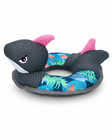 CoolPets Ring O’ Sharky – kühlendes Wasser-Spielzeug für Hunde