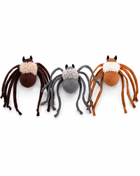 AFP - Lambswool Ping Pong Spider – Katzenspielzeug mit Catnip & Knistern