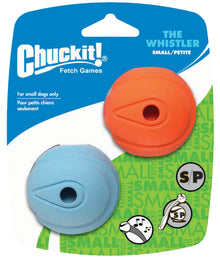 Chuckit! The Whistler – pfeifender Hundeball im 2er-Pack