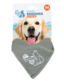 Cooling Bandana – kühlendes Hundehalstuch für heiße Tage