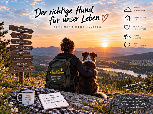 Der richtige Hund für unser Leben 🐕✨