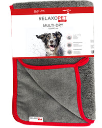 RelaxoPet - Saugfähige Mikrofaser-Trockendecke für Hunde