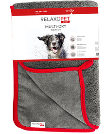 RelaxoPet - Saugfähige Mikrofaser-Trockendecke für Hunde