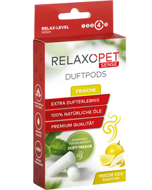Bergamotte Duftpods für RelaxoPet Duftsafe-Spielzeuge