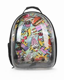 Space Backpack with a Clear View