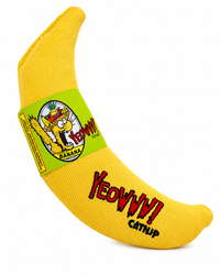 Yeowww! Chicata Banana Katzenspielzeug - mit Katzenminze