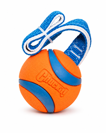 Chuckit! Ultra Tug – Hundeball mit Seil zum Apportieren & Ziehen 🐾