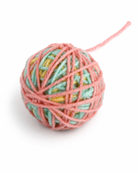 AFP - Knotty Habit Yarn Ball – Garnball für Katzen mit Catnip