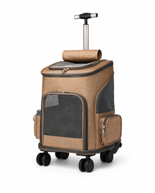 Haustier-Trolley & Rucksack in Einem