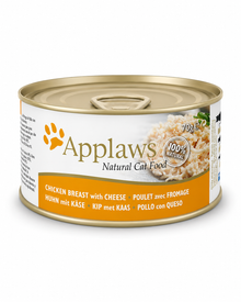 Katzen-Nassfutter - Adult - Hühnchenbrust & Käse – natürliches Ergänzungsfutter