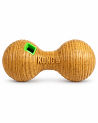 KONG Bamboo Feeder Dumbbell – Futterspielzeug & Leckerchenspender