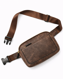 PawMobile Walking Belt Bag made of PU – stylish for dog walks & excursions