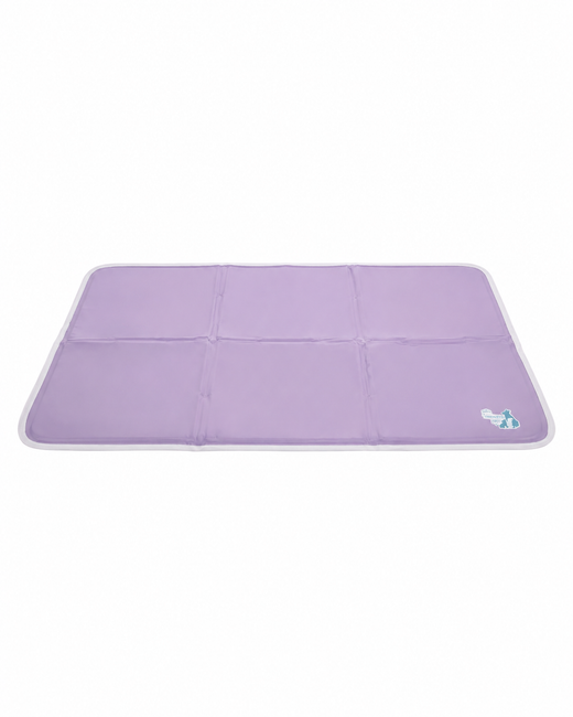 CoolPets Gel Cooling Mat - Lila Kühlmatte für Hunde und Katzen