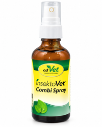cdVet insektoVet Combi Spray – natürliches Zeckenspray & Insektenschutz für Hunde & Katzen