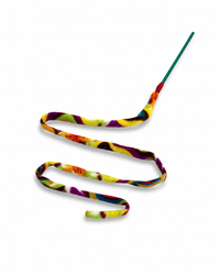 Cat Dancer Cat Charmer – interaktive Katzenangel mit buntem Spielband