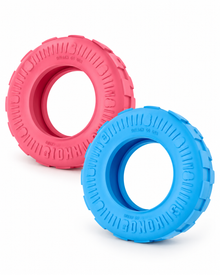 KONG Puppy Tyres – befüllbares Kauspielzeug für Welpen