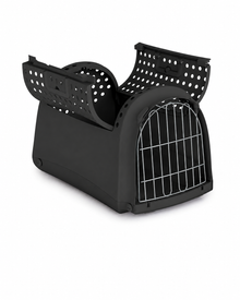 Katzentransportbox - nachhaltig, leicht & von oben zu öffnen