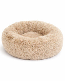 Flauschiges Donut-Kuschelbett für Hund & Katze