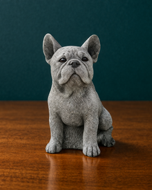 Gartenfigur aus Resin – liebevolle Hunde-Deko für Garten, Terrasse & Eingangsbereich