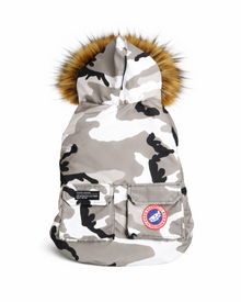 Padded Dog Down Jacket with Hood