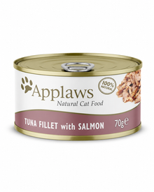 Katzen-Nassfutter Adult Thunfisch & Lachs – glutenfrei