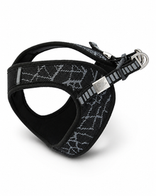 V8 Comfort Dog Harness made of Flyweaving Mesh - Breathable, Reflective & Adjustable