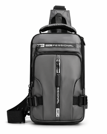 UrbanFlex Crossbody Bag for Men - Waterproof Multifunctional Shoulder Bag