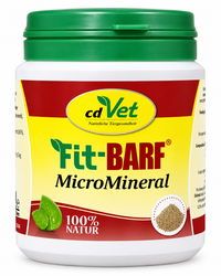 cdVet Fit-BARF MicroMineral – natürliche Mineralstoffergänzung für Hunde & Katzen