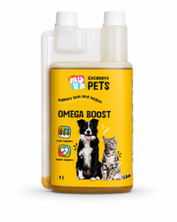 Omega Boost - für Hunde, Katzen & Kleintiere – Haut, Fell & Darmfunktion