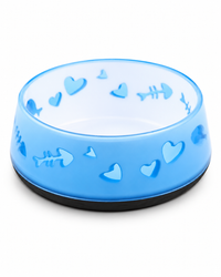 AFP - Modern Cat Cat Love Bowl – rutschfester Futter- & Trinknapf für Katzen