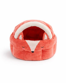 Cozy Fox Den with Play Ball