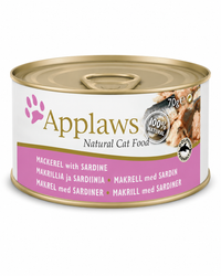 Katzen-Nassfutter - Adult - Makrele & Sardine – natürliches Ergänzungsfutter 🐱🐟