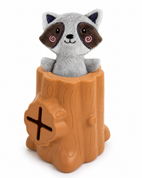 AFP Treat Hider Tree Hider Raccoon – Snack Toy with Plush Figure 🦝🐾