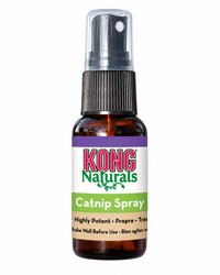 KONG Naturals Catnip Spray mit nordamerikanischer Katzenminze für Katzenspielzeug und Kratzmöbel