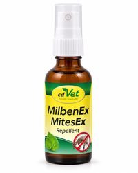 MilbenEx 50 ml & 100 ml – Milben-Abwehrspray für Hunde & Katzen