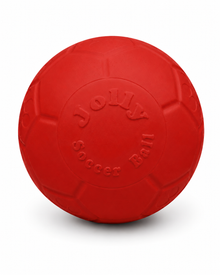 Jolly Soccer Ball – robuster Fußball für Hunde zum Apportieren, Spielen & Planschen