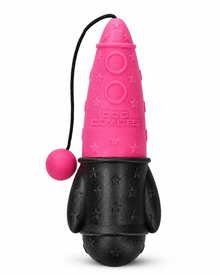 Dog Comets - Bobber Rocket – schwimmfähiges Apportierspielzeug mit Seil, 23,5 cm 🐾