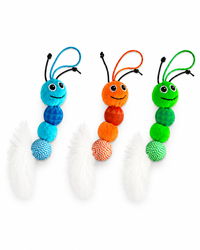 AFP Modern Cat Feather Snake – soft cat snake with feather & bell 🐍🐾