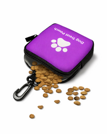 Mini Trainingssnacktasche für Hunde – kompakte Leckerli-Tasche mit Reißverschluss & Karabiner