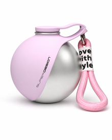 Portable Hundetrinkflasche 285 ml – Edelstahl für unterwegs