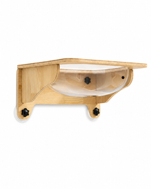 Space Capsule Cat Climbing Wall with Scratching Elements