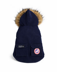 Padded Dog Down Jacket with Hood