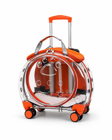 Small Pet Trolley Bag - Space Capsule Trolley