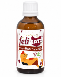 cdVet feliTATZ Bio-HaarballenÖl – kaltgepresste Bio-Ölmischung zur Unterstützung bei Haarballen