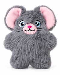 KONG Cat Snuzzles Mouse – flauschige Spielmaus mit Catnip & Knistereffekt