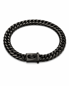 Titanium Steel Dog Collar - Solid Premium Chain in Gold, Silver, Black, or Rainbow