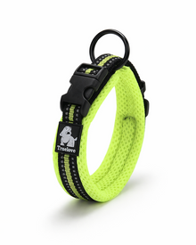 Reflektierendes Komfort-Hundehalsband mit Soft-Mesh & Anti-Würge-Design