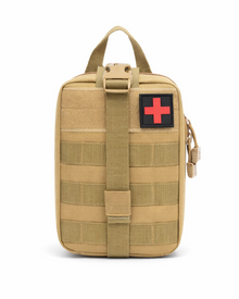 Tactical Outdoor First Aid Bag – Water-Repellent Medical Bag Made of 900D Nylon