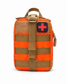 Tactical Outdoor First Aid Bag – Water-Repellent Medical Bag Made of 900D Nylon