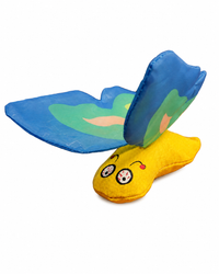 Yeowww! Butterfly Katzenspielzeug mit Catnip & Knisterflügeln